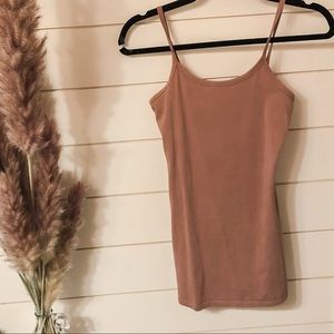 Simple mauve tank. BKE